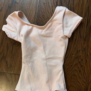 Pink leotard